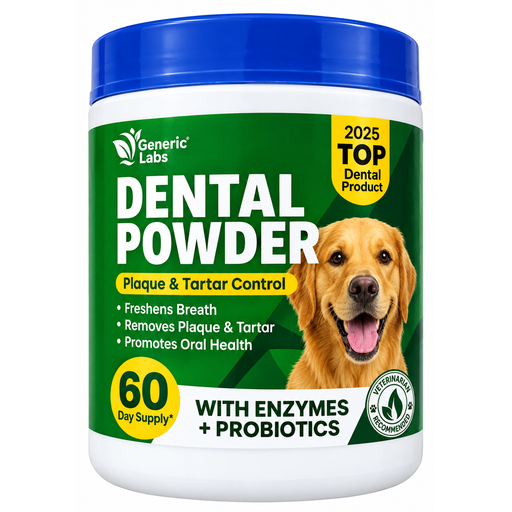 POLVO LIMPIADOR DENTAL PARA PERROS